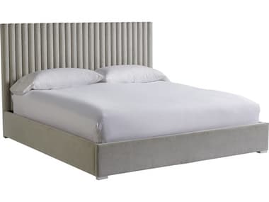 Universal Furniture Modern Decker Crypton Sorrell Glacier Gray Upholstered Queen Platform Bed UF964210B