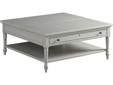 Universal Furniture Summer Hill Lift Top 42" Square Wood French Gray Cocktail Table UF986839