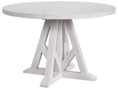 Universal Furniture Modern Farmhouse Picket Fence 48'' Wide Round Dining Tables UFU011B657