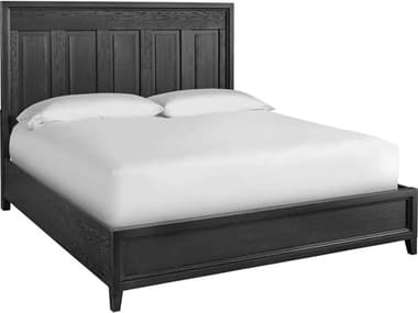Universal Furniture Modern Farmhouse Charcoal King Platform Bed UFU011F260B