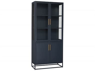 Universal Furniture Getaway Santorini 36'' Wide Cerulean Blue Display Cabinet UFU033C676