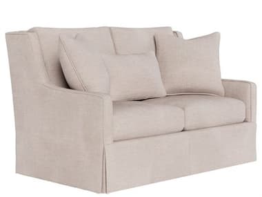 Universal Furniture Hudson 58" Upholstered Skirted Loveseat UFU064502