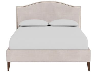 Universal Furniture Tatum Bed Beige Upholstered King Platform UFU09320CFBK