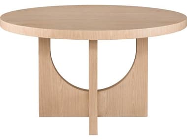 Universal Furniture Nomad Callon 54" Round Wood Tech Oak Dining Table UFU181657