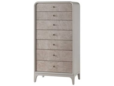 Universal Furniture Tranquility 28" Wide 7-Drawers Madrona Burl Beige Accent Chest UFU195B155