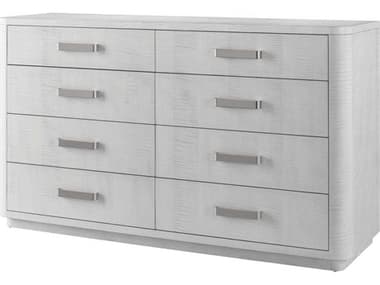 Universal Furniture Tranquility Adore 66" Wide 8-Drawers White Double Dresser UFU195C050