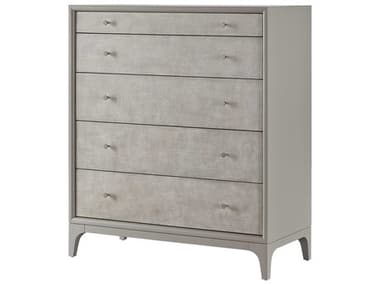 Universal Furniture Tranquility 40" Wide 5-Drawers Aura Gray Accent Chest UFU195E150