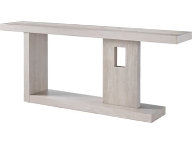 Universal Furniture Erinnv X Herrero 80" Rectangular Wood Silver Lining Console Table UFU225C816