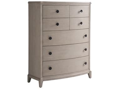 Universal Furniture Coalesce 44" Wide 7-Drawers Rolling Fog Beige Accent Chest UFU301175