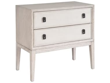 Universal Furniture Coalesce Presley 32" Wide 2-Drawers White Nightstand UFU301350