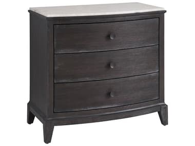 Universal Furniture Coalesce 32" Wide 3-Drawers Brown Solid Wood Nightstand UFU301A355