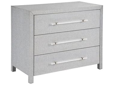 Universal Furniture Weekender 36" Wide 3-Drawers Blue Seagrass Solid Wood Accent Chest UFU330D365