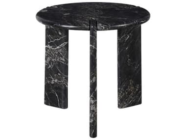 Universal Furniture Modern Golden Portoro Marble Magnus End Table UFU365819