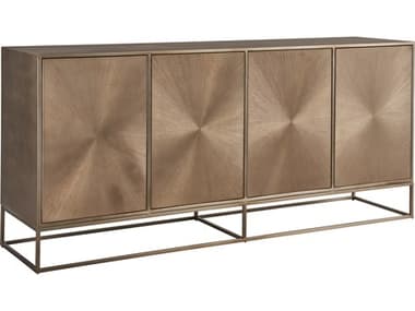 Universal Furniture Modern Aged Brass 76" Fusion Credenza UFU365964