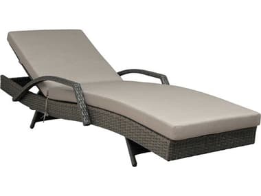 Unique Outdoor Furniture Redondo Sun Natural / Brown Chaise Lounge UNOSUNBR