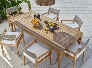 Coastal Living Outdoor Chesapeake Teak Dining Set UOFCHESAPEAKE019