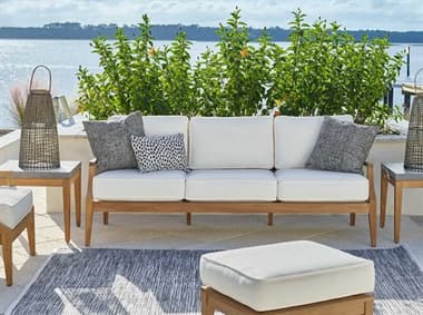 Coastal Living Outdoor Chesapeake Teak Cushion Lounge Set UOFCHESAPEAKE02