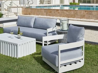 Coastal Living Outdoor Southbeach Aluminum Cushion Lounge Set UOFSOUTHBEACH025