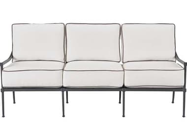 Coastal Living Outdoor Seneca Charcoal Steel Cushion Sofa UOFU012100