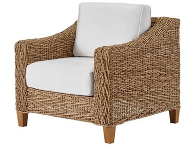 Coastal Living Outdoor Quick Ship Laconia Bird Nest Wicker Cushion Lounge Chair UOFU012310