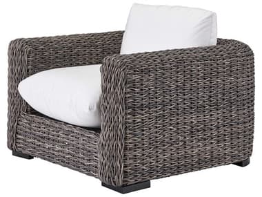 Coastal Living Outdoor Montauk Tawney Wicker Cushion Lounge Chair UOFU012565