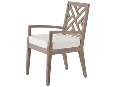 Coastal Living Outdoor La Jolla Weathered Teak Cushion Dining Chair UOFU012637