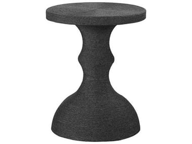 Coastal Living Outdoor Boden Smoke Rope 18'' Round End Table UOFU012812C