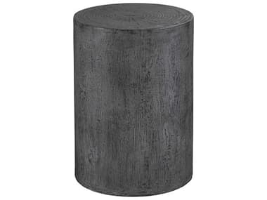 Coastal Living Outdoor Harvested Gray 16'' Concrete Round End Table UOFU012825