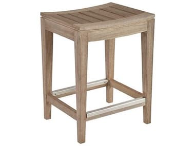 Coastal Living Outdoor Saratoga Wood Counter Stool UOFU423602