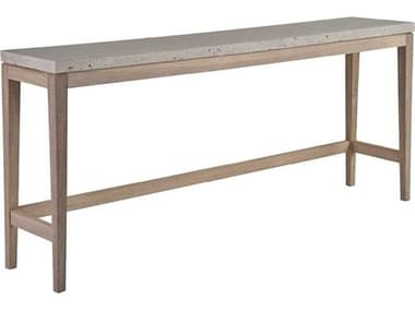 Coastal Living Outdoor Saratoga Wood Rectangular Console Table UOFU423803