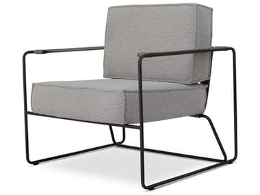 Urbia Modern Brazilian Sampa 33" Gray Fabric Accent Chair URBBSM12392104