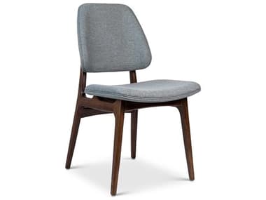 Urbia Modern Brazilian Ariel Gray Fabric Upholstered Side Dining Chair URBBSM14539508