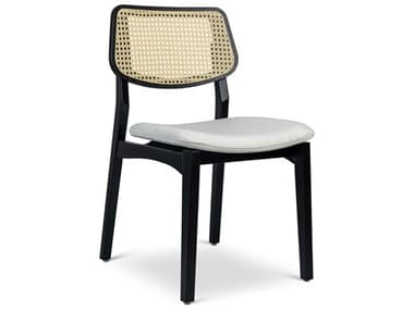 Urbia Modern Brazilian Beth Black Fabric Upholstered Side Dining Chair URBBSM17046602