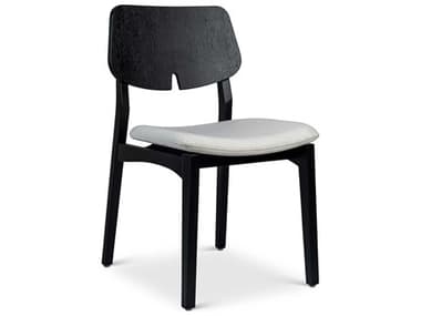 Urbia Modern Brazilian Beth Black Fabric Upholstered Side Dining Chair URBBSM18229502
