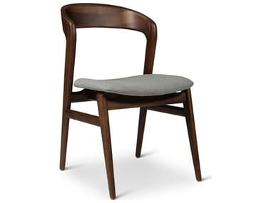 Urbia Modern Brazilian Velma Brown Fabric Upholstered Side Dining Chair URBBSM19207908