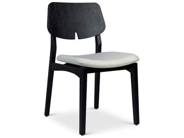 Urbia Modern Brazilian Beth Side Chair Alabaster Seat Ebano Frame URBBSM20805902