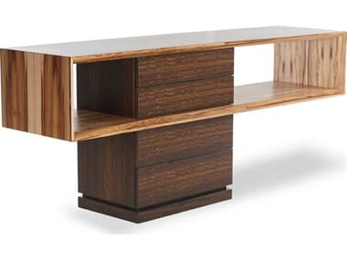 Urbia Ie Series Mensa 71" Rectangular Wood Redgum Smoked Eucalyptus Console Table URBIEMENSACON