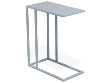 Urbia Elements Square Metal Pearl Blue End Table URBIJTANUETPBL