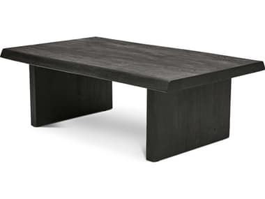 Urbia Brooks 48" Rectangular Wood Ebonized Coffee Table URBILBROCT48BK
