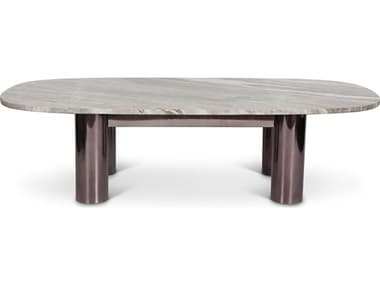 Urbia Marbelle Elliott Oval Marble Coffee Table URBIMH1180101