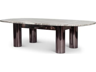 Urbia Marbelle Oval Marble Elliott Coffee Table URBIMH1180101