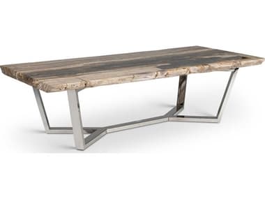Urbia Relique Masso 60" Rectangular Wood Natural Dark Coffee Table URBIPJMASSOCTDK60