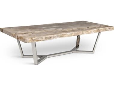 Urbia Relique Masso 60" Rectangular Wood Natural Light Coffee Table URBIPJMASSOCTLT60