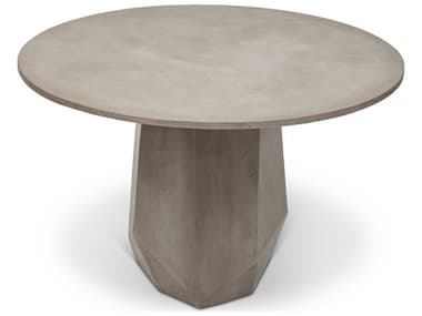 Urbia Mixx Dark Grey 47'' Wide Round Dining Table URBVGSKRISDT47