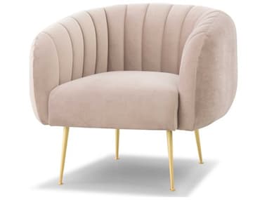 Urbia Channeled Rosa Pink Accent Chair URBVSDCHANCROSA