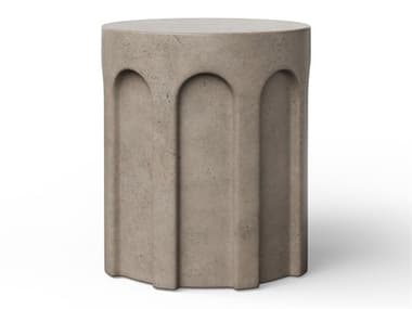 Urbia Outdoor Mixx Dark Grey Concrete Bar Stool UROVGSATLASSTOOL