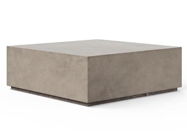 Urbia Outdoor Mixx Dark Grey Concrete Square Coffee Table UROVGSBLOC48SQ