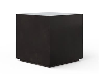 Urbia Outdoor Mixx Lava Concrete Square End Table UROVGSBLOCETLAVA