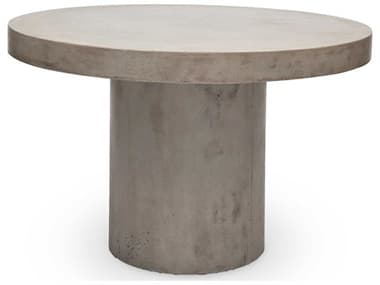 Urbia Outdoor Mixx Circa  Dark Grey Concrete 60" Wide Round Counter Table UROVGSCIRCADT5CNTR