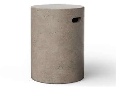 Urbia Outdoor Mixx Dark Grey Concrete Bar Stool UROVGSCYLSTOOL